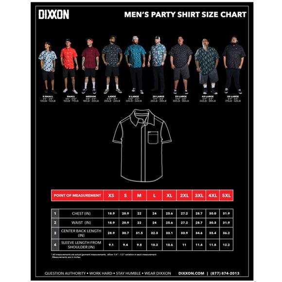 Dixxon Big Men's Stay Gold Flannel Button Up Party Shirt Black & Red Size 4X - Picture 7 of 7